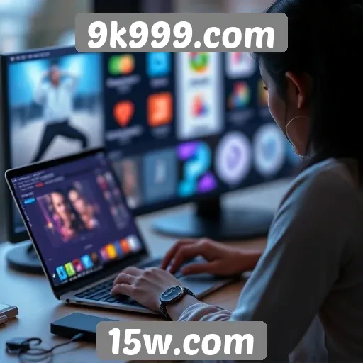 Experiência do usuário no site 9k999.com